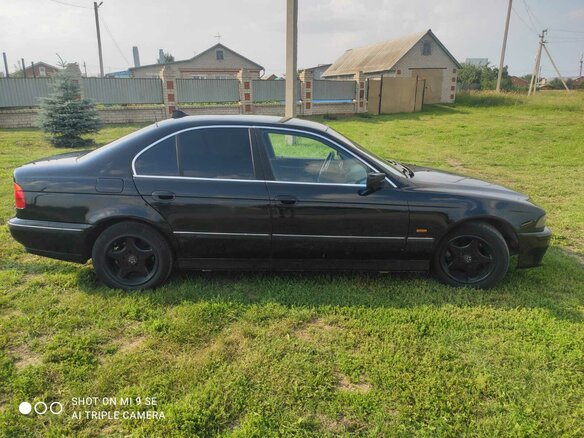 1998 BMW 5 серии 528i IV (E39), чёрный, 550000 рублей - вид 8