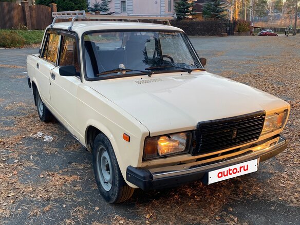 1997 Lada (ВАЗ) 2107, бежевый, 85000 рублей - вид 3