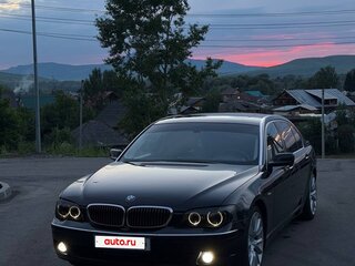 2005 BMW 7 серии 750i IV (E65/E66) Рестайлинг, чёрный, 1050000 рублей, вид 3