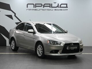 2012 Mitsubishi Lancer X Рестайлинг, серебристый, 919900 рублей, вид 5