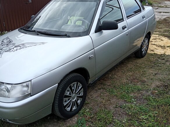 2005 Lada (ВАЗ) 2110, серебристый, 200000 рублей - вид 7