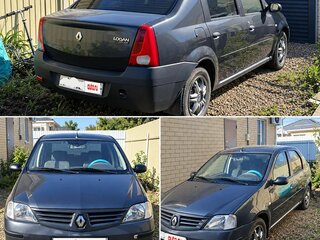 2006 Renault Logan I, серый, 245000 рублей, вид 1
