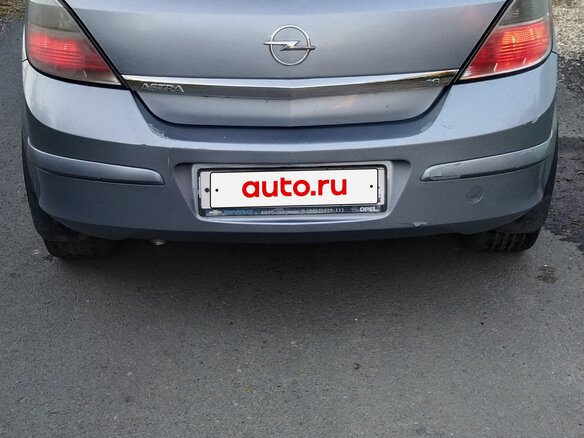 2007 Opel Astra H Рестайлинг, серый - вид 2