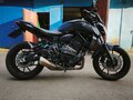 2018 Yamaha MT-07 (FZ-07), чёрный, 650000 рублей - вид 1