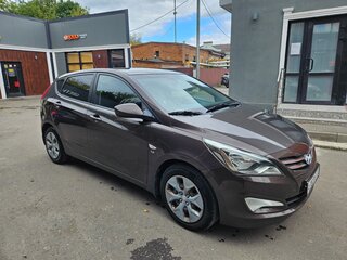 2016 Hyundai Solaris I Рестайлинг, коричневый, 753000 рублей, вид 2