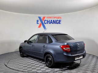 2015 Lada (ВАЗ) Granta I, синий, 339000 рублей, вид 4
