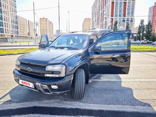 2008 Chevrolet TrailBlazer I Рестайлинг, чёрный, 650000 рублей, вид 1