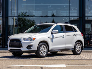 2012 Mitsubishi ASX I Рестайлинг, белый, 1295000 рублей, вид 1