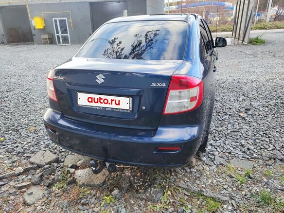 2008 Suzuki SX4 I (Classic), синий, 465000 рублей - вид 11