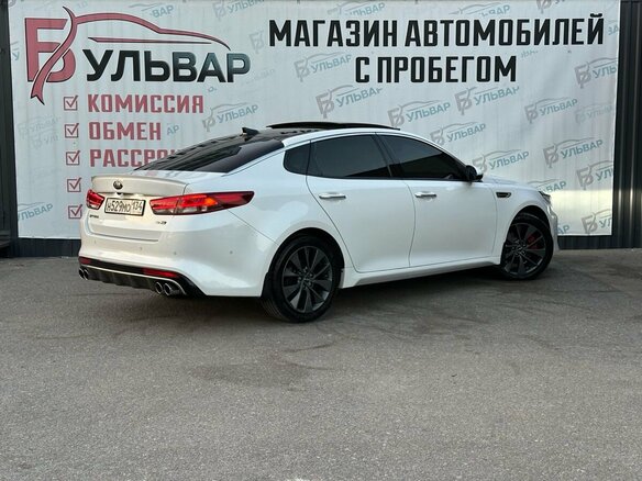 2018 Kia Optima IV Рестайлинг, белый - вид 5