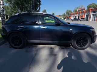 2007 Infiniti FX45 I (S50) Рестайлинг, синий, 550000 рублей, вид 4