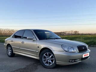 2004 Hyundai Sonata ТагАЗ IV (EF) Рестайлинг, бежевый, 400000 рублей, вид 2