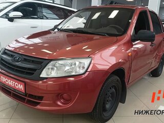 2014 Lada (ВАЗ) Granta I, оранжевый, 359000 рублей, вид 1