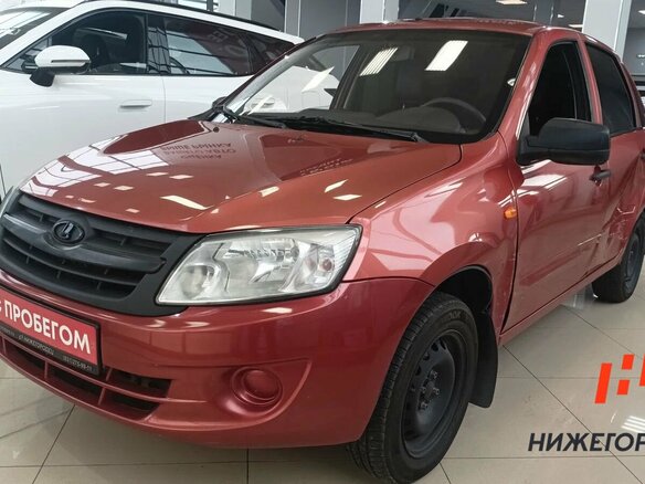 2014 Lada (ВАЗ) Granta I, оранжевый, 359000 рублей