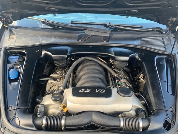 2006 Porsche Cayenne S I (955), зелёный - вид 16