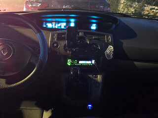 2005 Renault Scenic Grand II, синий, 350000 рублей, вид 4