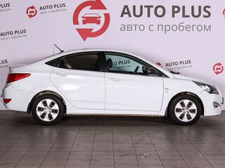 2016 Hyundai Solaris I Рестайлинг, белый, 1110000 рублей, вид 5