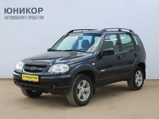 2013 Chevrolet Niva I Рестайлинг, чёрный, 499000 рублей, вид 1