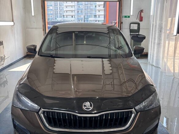 2021 Skoda Rapid II, коричневый, 1750000 рублей - вид 12