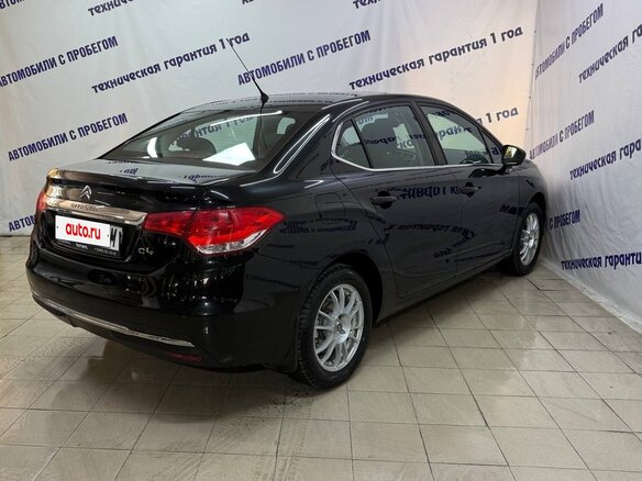 2014 Citroen C4 II, чёрный - вид 5