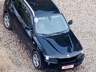 2013 BMW X3 20i xDrive II (F25), чёрный, 1400000 рублей, вид 1