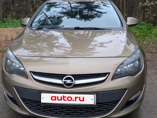2012 Opel Astra J Рестайлинг, золотистый, 620000 рублей, вид 1