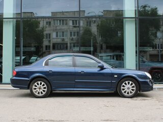 2011 Hyundai Sonata ТагАЗ IV (EF) Рестайлинг, синий, 380000 рублей, вид 3