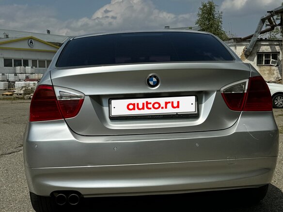 2007 BMW 3 серии 325i V (E90/E91/E92/E93), серебристый - вид 5