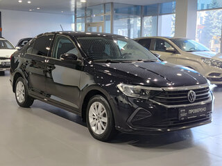 2021 Volkswagen Polo VI, чёрный, 1470000 рублей, вид 3
