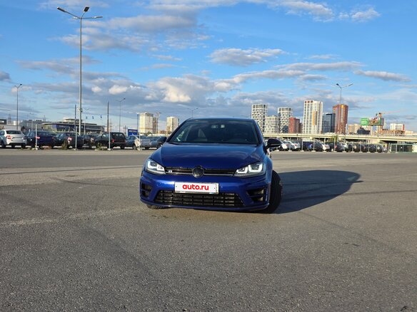 2015 Volkswagen Golf R VII, синий - вид 10