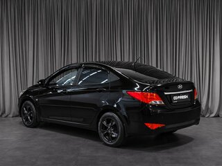 2015 Hyundai Solaris I Рестайлинг, чёрный, 1019000 рублей, вид 2