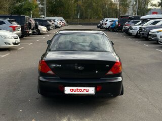 2008 Kia Spectra I Рестайлинг 2, чёрный, 299987 рублей, вид 5