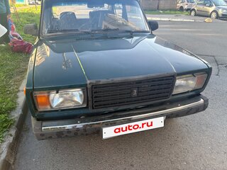2008 Lada (ВАЗ) 2107, зелёный, 120000 рублей, вид 1
