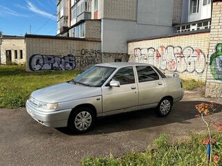 2007 Lada (ВАЗ) 2110, серебристый, 108000 рублей, вид 2