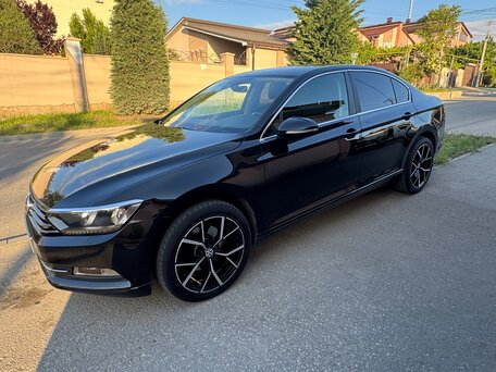 2017 Volkswagen Passat B8, чёрный, 1830000 рублей, вид 1