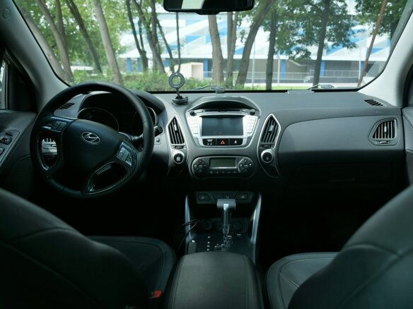 2011 Hyundai ix35 I, коричневый, 1200000 рублей - вид 6