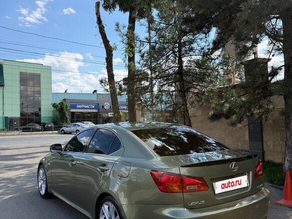 2007 Lexus IS 250 II, зелёный, 1100000 рублей - вид 3