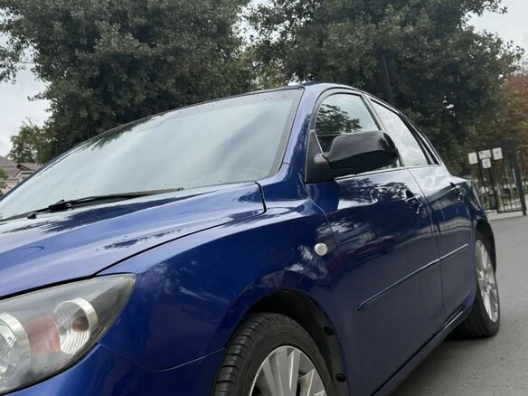 2007 Mazda 3 I (BK) Рестайлинг, синий, 525000 рублей - вид 3
