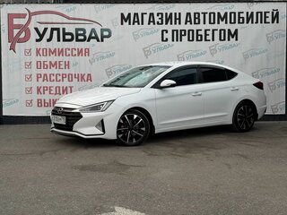 2019 Hyundai Elantra VI (AD) Рестайлинг, белый, 1690000 рублей, вид 3
