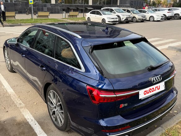 2020 Audi S6 V (C8), синий, 6350000 рублей - вид 5