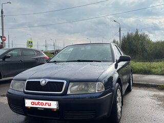 2003 Skoda Octavia I (A4) Рестайлинг, синий, 360000 рублей, вид 1