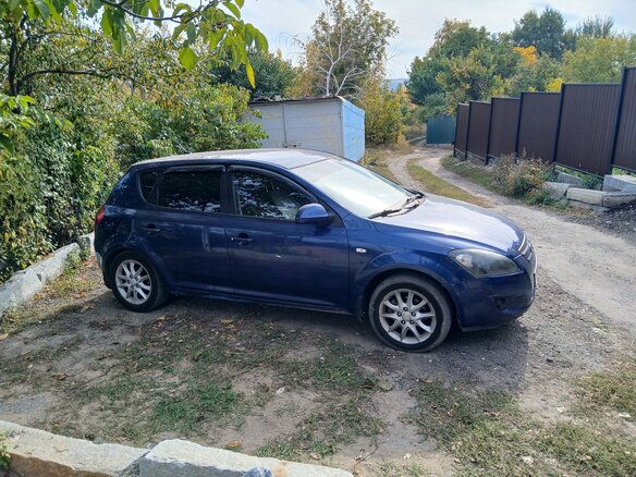 2008 Kia Ceed I, синий - вид 3