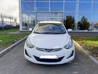2014 Hyundai Elantra V (MD) Рестайлинг, белый, 900000 рублей, вид 2