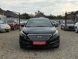 2016 Hyundai Sonata VII (LF), чёрный, 1250000 рублей, вид 2