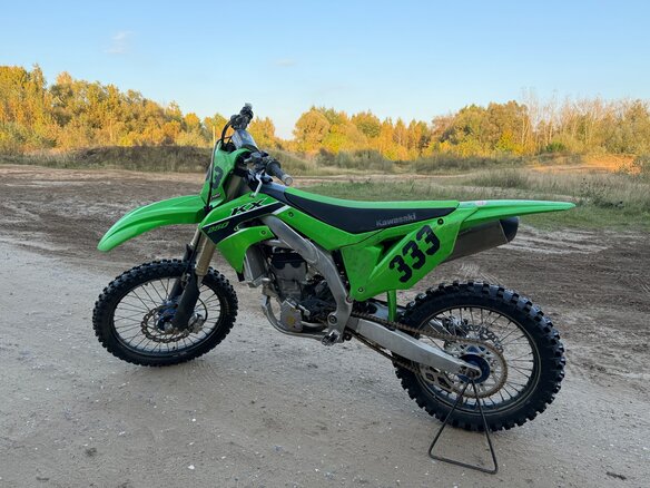 2023 Kawasaki KX 250, зелёный, 460000 рублей - вид 12