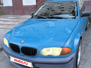 2001 BMW 3 серии 325i IV (E46), синий, 530000 рублей, вид 3