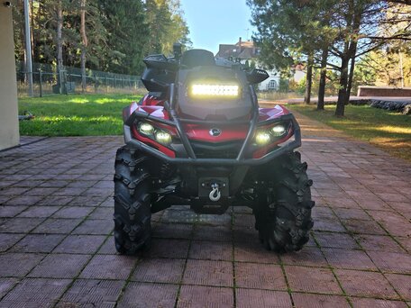 2024 BRP Can-Am Outlander X MR 1000R, красный, 2199000 рублей, вид 1