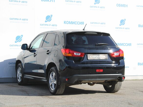 2013 Mitsubishi ASX I Рестайлинг, чёрный, 1110000 рублей - вид 6