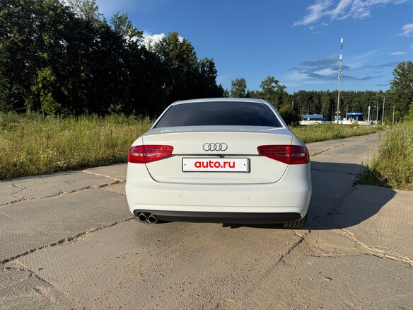 2013 Audi A4 IV (B8) Рестайлинг, белый - вид 6