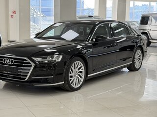 2018 Audi A8 Long 55 TFSI IV (D5), чёрный, 5700000 рублей, вид 3